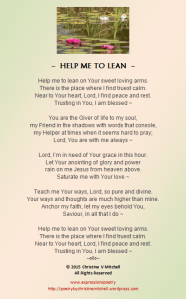 HELP ME TO LEAN
